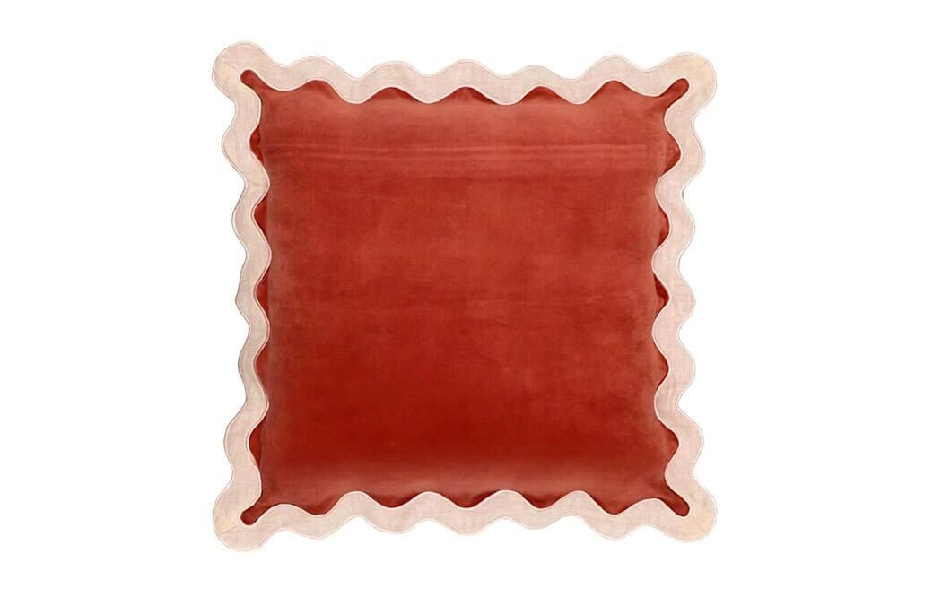 Scalloped Throw Pillow