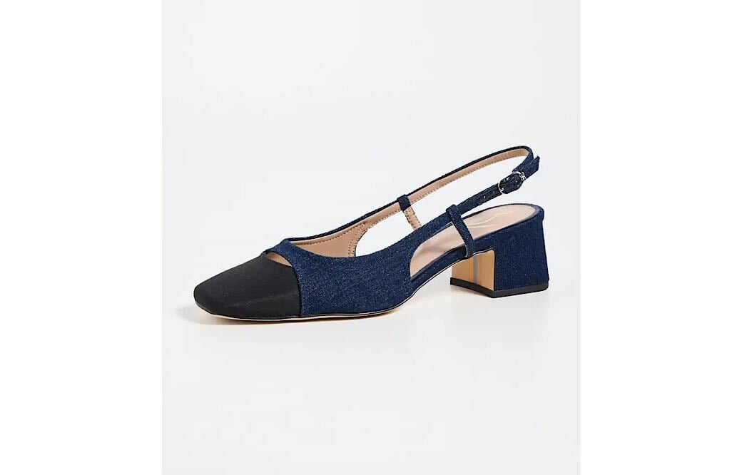 Sam Edelman Denim Sling Heels