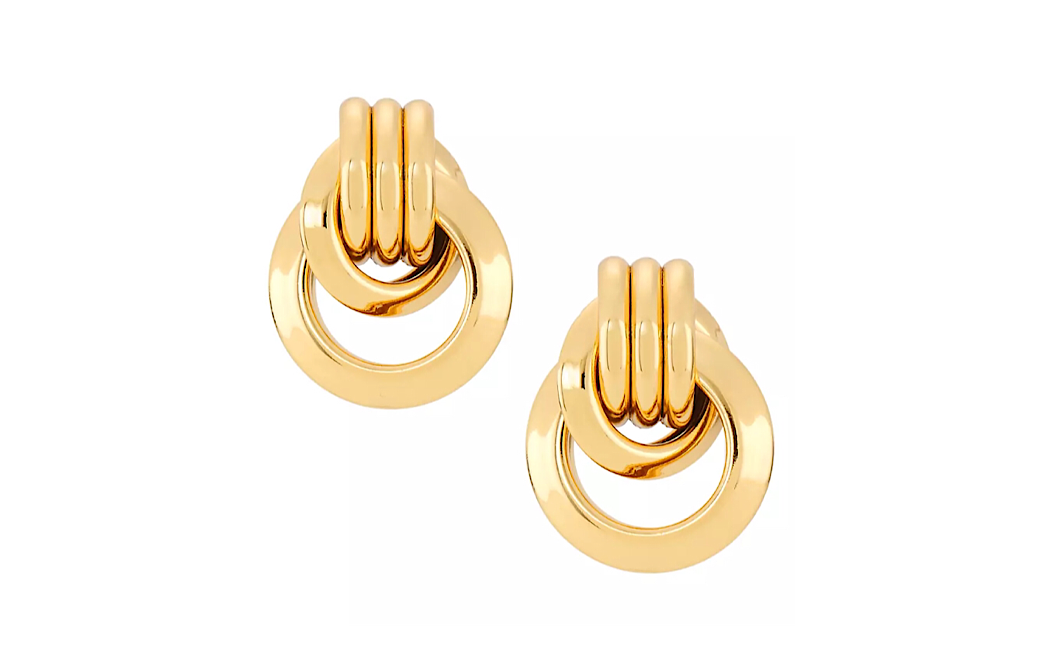 Gold Stud Earrings
