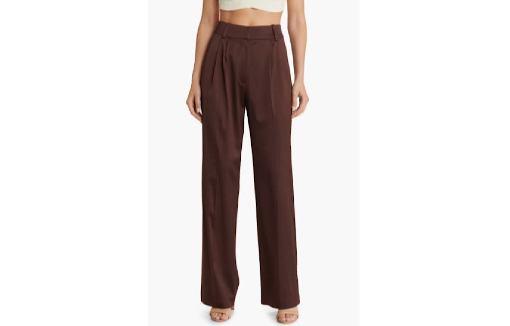 Favorite Daughter Favorite Pants in Coffee Satin