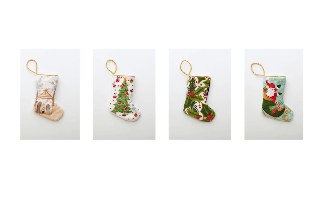 Bauble Stockings + Engravable Tags