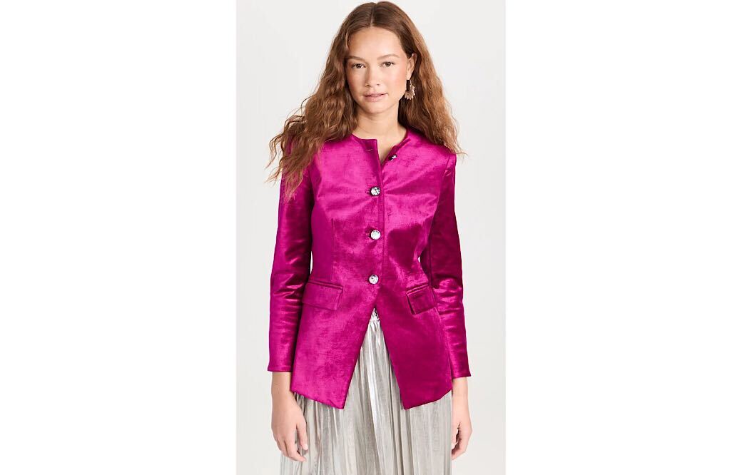 Veronica Beard Fuchsia Jacket (And My Favorite Amazon Slip Dresses)