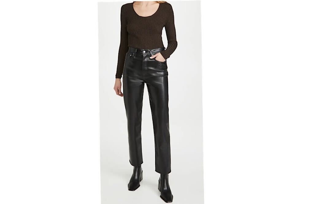 My All-Time Favorite AGOLDE Leather Pants 25% Off!