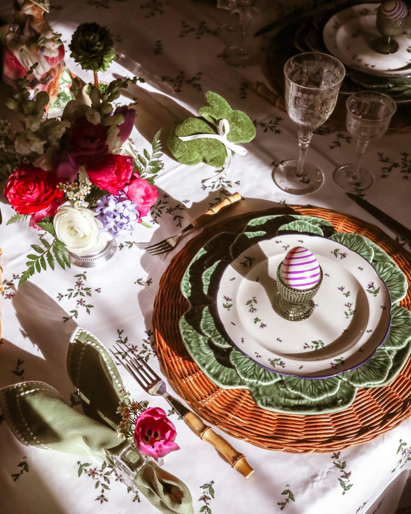 Easter Tablescape