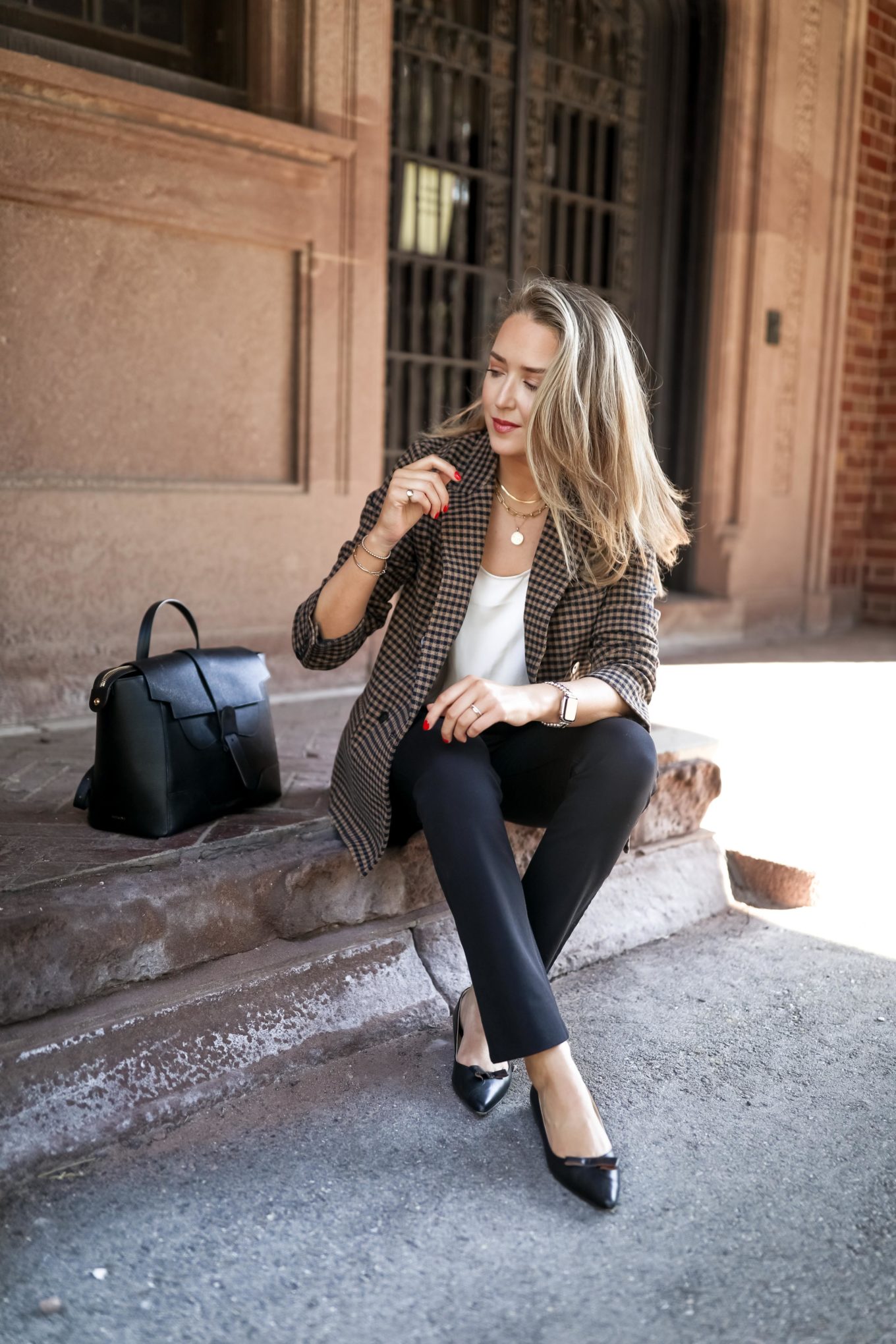 woman sitting